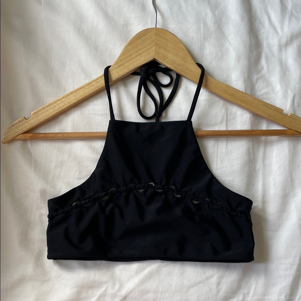 Mikoh Black Bikini Top